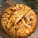 Dark Chocolate Croissant Sourdough Bread Loaf